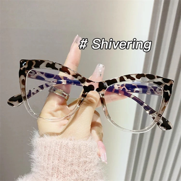 Cat Eye 2 Toned Glasses